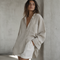 The Noble Edit Oversized Linen Shirt