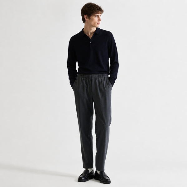 The Noble Edit Elasticated Waist Trouser