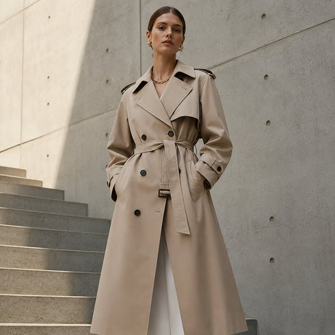 The Noble Edit Longline Trench Coat
