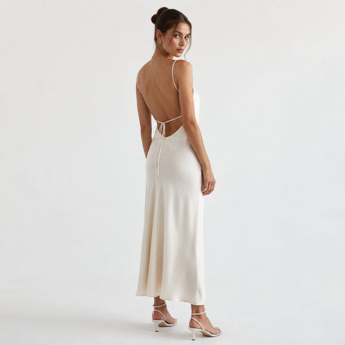 The Noble Edit Open-Back Camisole Dress