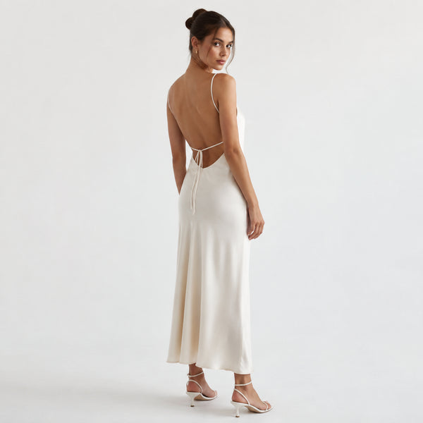 The Noble Edit Open-Back Camisole Dress