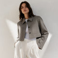 The Noble Edit Boxy Crop Jacket