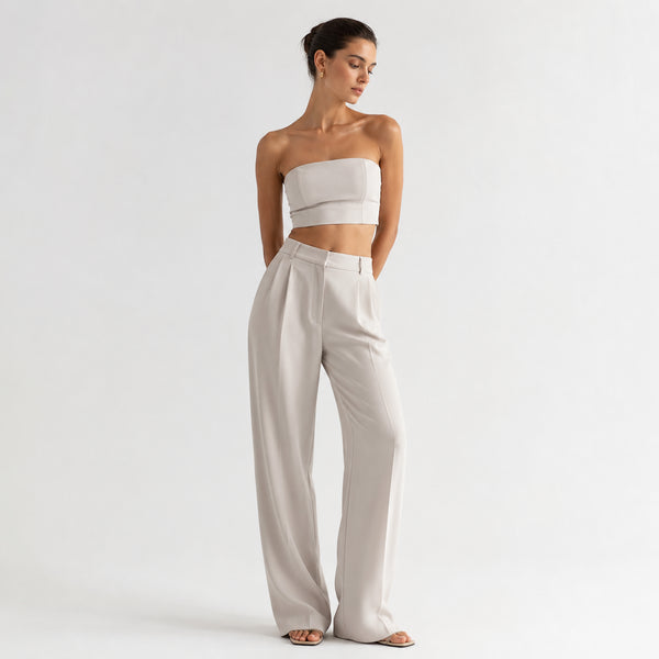 The Noble Edit Minimal Tube Top Co-ord