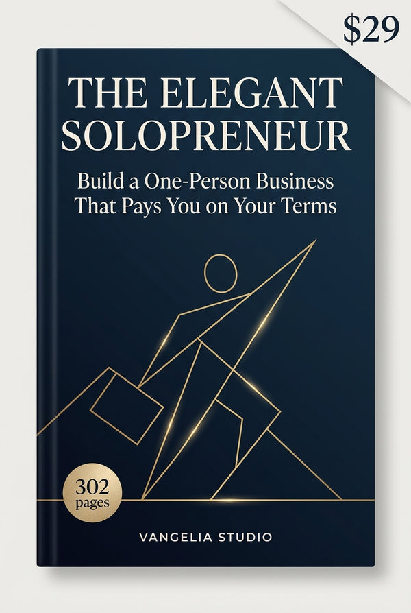 The Elegant Solopreneur - eBook Cover