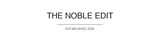 The Noble Edit Logo